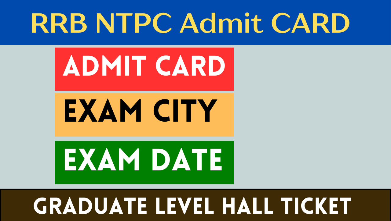 RRB NTPC Admit Card Exam Date