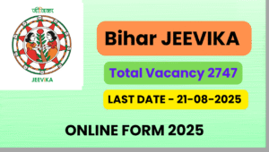 Bihar JEEVIKA Online Form 2025