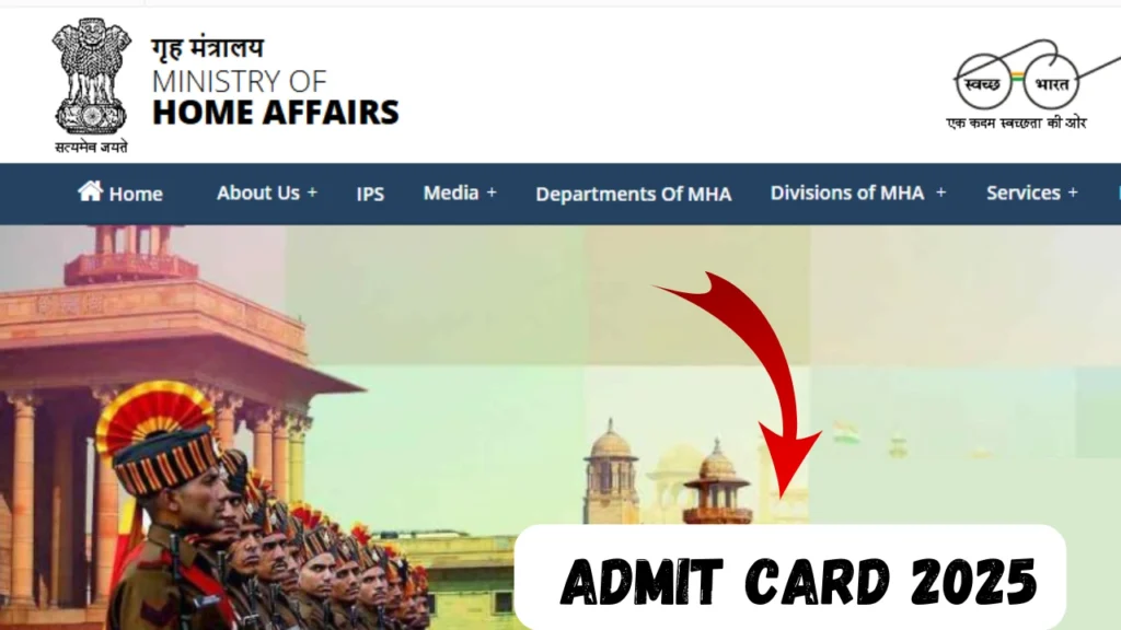IB Security Assistant Admit Card 2025