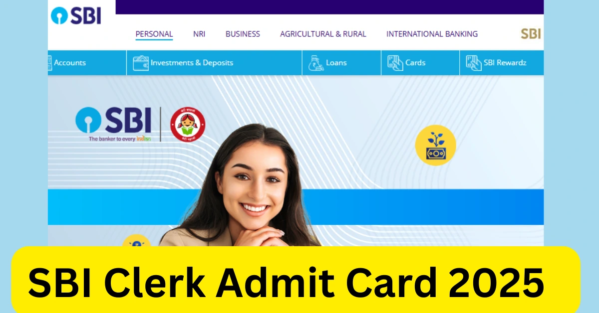SBI Clerk Admit Card 2025 Download 