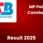 MP Police Constable Result 2025